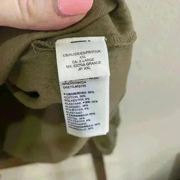 ⚡️5/$20 bundle sale⚡️ Women's Square-Neck Balloon-Sleeve Top XXL - Picture 8 of 10